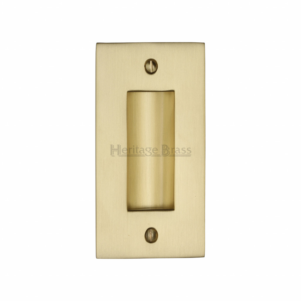 M Marcus Heritage Brass Flush Pull Handle 102 x 51mm